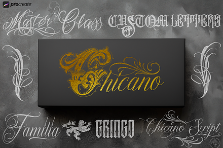 Procreate, Chicano Lettering