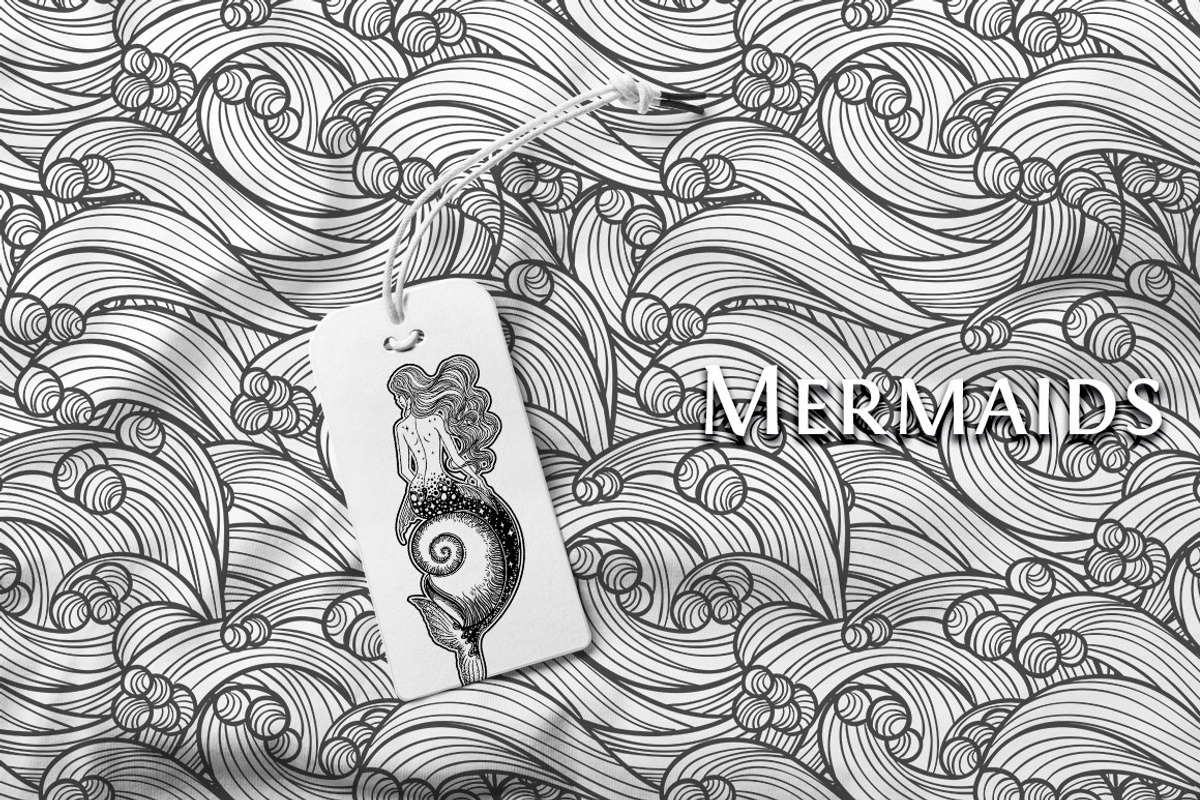 Mermaids. Dark Ocean Stories., an Object Graphic by Anastasia (Photo 4 of 11)