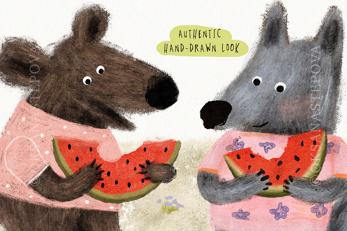 NOM NOM | 217+ elements, an Animal Illustration by Oksana Stepova (Photo 7 of 20)