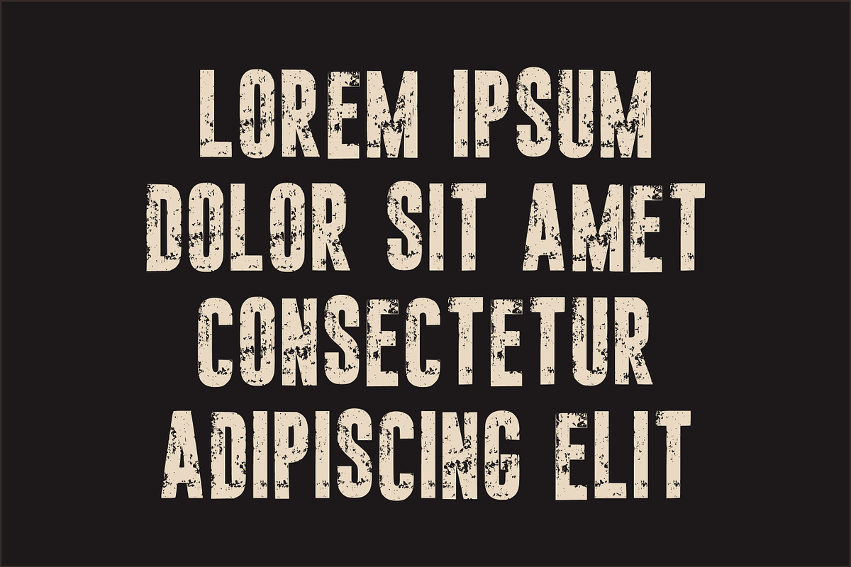 Broken Stamp, a Sans Serif Font by Limited.studio (Photo 5 of 6)