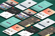 Mobile Mock Ups - Isometric Scenes, an iPhone Mockup by RgraphicsDesign (Thumbnail 2 of 5)