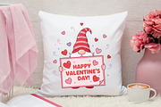 Gnome Valentine Png, Valentine's Day, an Illustration by Canvas Craft (Thumbnail 3 of 7)