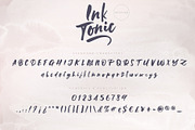 Ink Tonic | A SVG Brush Font, a Script Font by Ayca Atalay (Thumbnail 20 of 21)