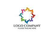 20 Logo Teamwork Templates Bundle, a Branding & Logo Template by Friendesigns (Thumbnail 8 of 21)