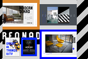 Reqnad Geoemtrik Font, a Font by Tondi Type Studio (Thumbnail 6 of 10)