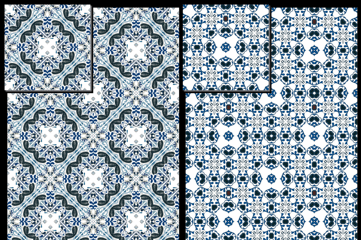 Set 71 - 6 Seamless Patterns, a Pattern Graphic by Little Bird (Photo 4 of 6)