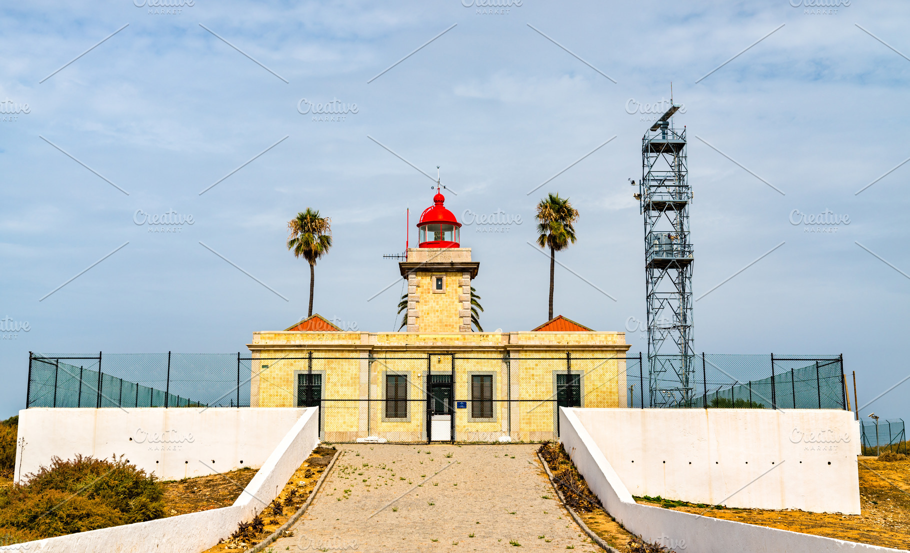 Lighthouse at Ponta da Piedade in La, an Architecture Photo by Leonid Andronov