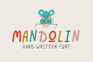 Mandolin Playful Handwritten Font