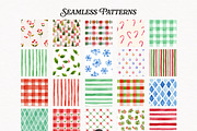 Vintage Christmas Atelier Clipart, an Animal Illustration by PaintPixelCo (Thumbnail 8 of 16)