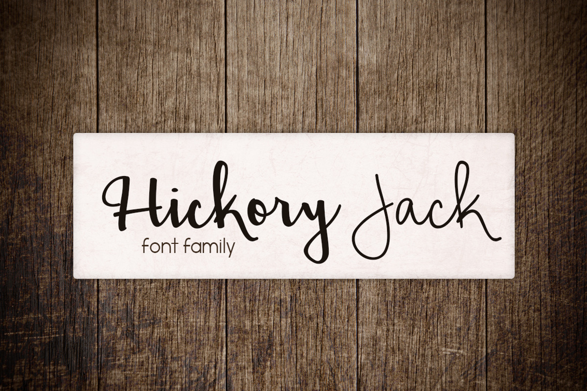 Hickory Jack Font Family