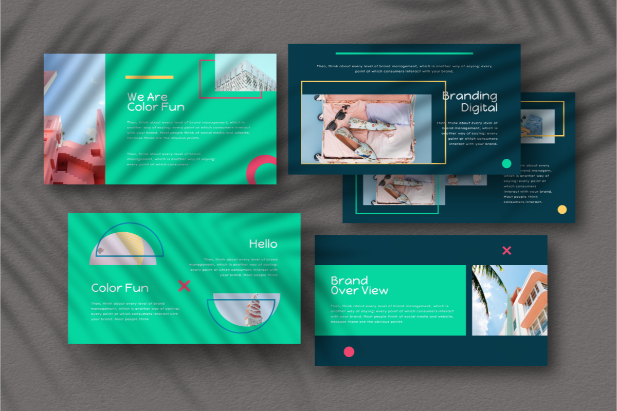 Color Fun Google Slide Template, a Presentation Template by Inkofert (Photo 7 of 8)