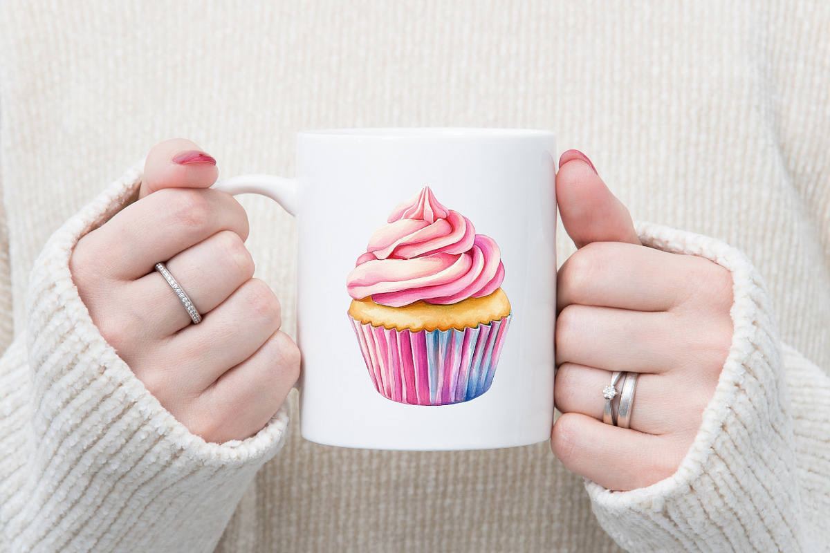 Watercolor Sweet Flavors Clipart, an Illustration by designcity5 (Photo 5 of 5)