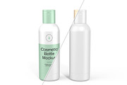 Two Cosmetic Bottle Mockup Template, a Product Mockup by graphypix (Thumbnail 3 of 4)
