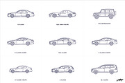 Premium Cars – Mercedes (Vector), an Illustration by Artzgeo (Thumbnail 2 of 3)