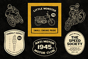 Ride Slow - Motorcycle Font Bundle, a Sans Serif Font by Konstantine Studio (Thumbnail 3 of 8)