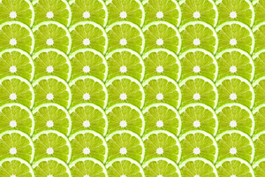 Green lime slices pattern background, a Food & Drink Photo by BOOCYS