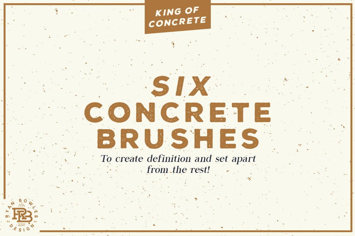 Concrete Texture Brush Pack, a Texture Graphic by RyanBowlesDesign (Photo 3 of 5)