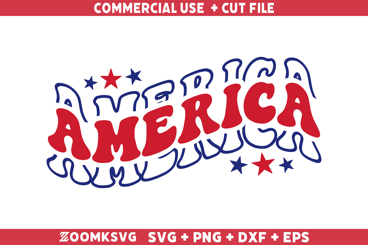 American SVG Bundle, USA SVG Bundle, an Illustration by ZoomkSVG (Photo 14 of 39)