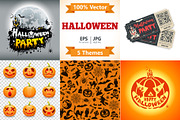 Happy Halloween Party, a Decorative Illustration by TAlex (Thumbnail 1 of 6)