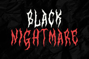 Lorque Black Metal Display Font, a Blackletter Font by Maulana Creative (Thumbnail 4 of 7)