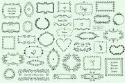 Frames - Hand Drawn Pack, an Illustration by Bugcessories (Thumbnail 1 of 4)