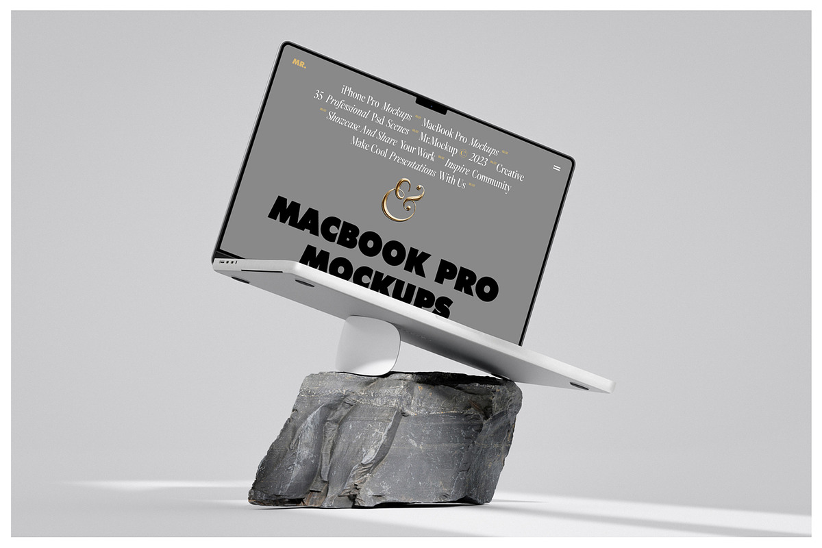 Device Mockups - iPhone and MacBook, a Mac Mockup by Mr.Mockup™ (Photo 7 of 16)