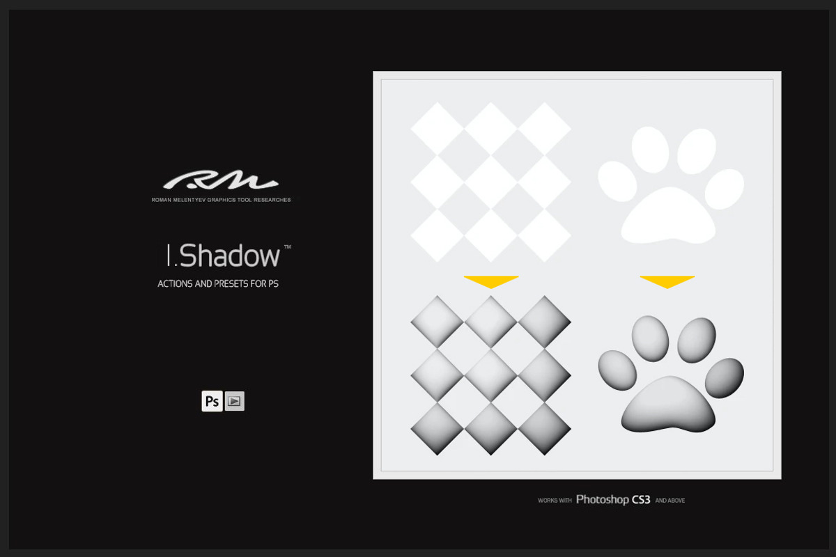 RM Shadow Me! (PS brushes), a Brush Add-On by R M (Photo 6 of 9)