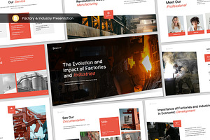 Factory & Industry Presentation GSL, a Presentation Template by Antstheme