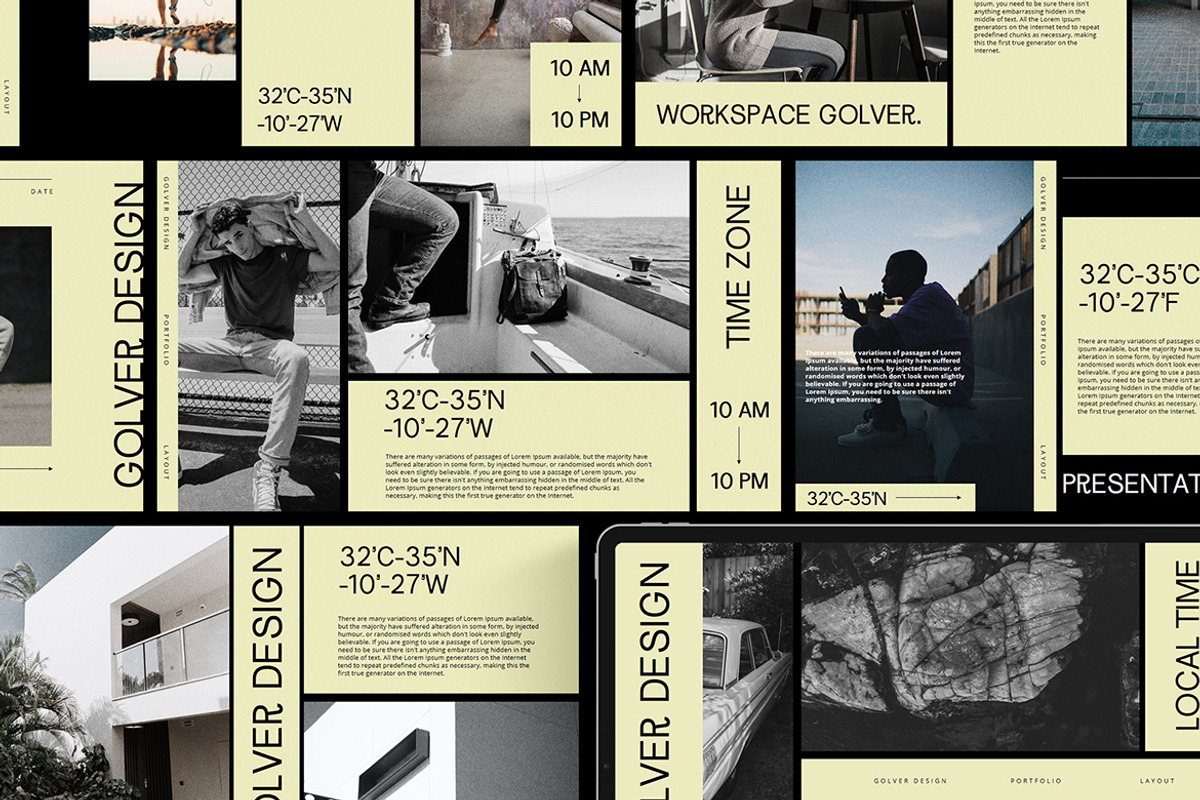 Golver Presentation Template