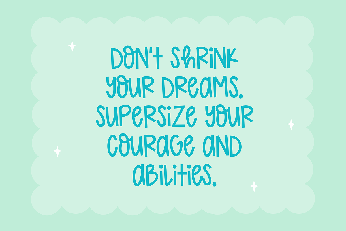 Lucky Charm Font, a Handwritten Font by Design Pixie (Photo 7 of 8)