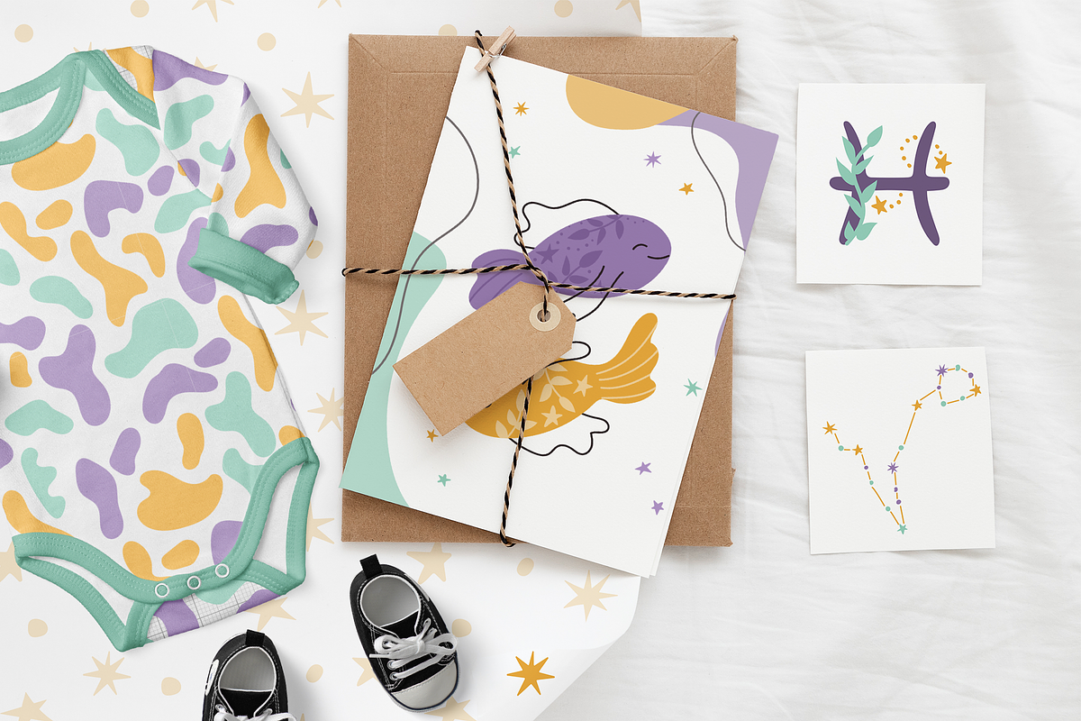 Baby zodiac. Astrology for kids, an Animal Illustration by RinaKustova (Photo 10 of 12)