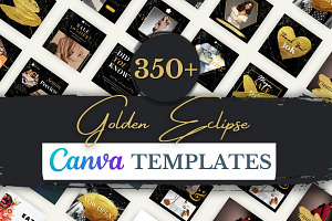 350 Golden Eclipse Templates