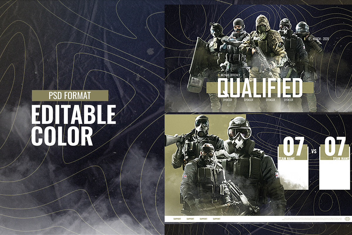 E- Sports Social Media Template, a Social Media Template by Creathift (Photo 3 of 7)