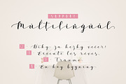 Janges script, a Script Font by supfonts (Thumbnail 5 of 6)
