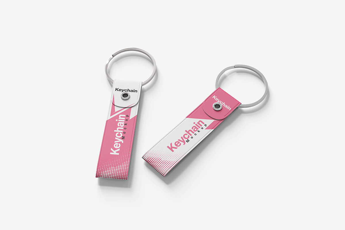 Keychain Mockup, a Merchandise Mockup by Indah (Photo 4 of 6)