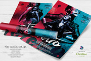 Retro Flyer Template, a Flyer Template by Amorjesu.com (Thumbnail 2 of 4)