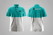 Polo Shirt Mockup, a Shirt Mockup by Artlogs (Thumbnail 4 of 4)