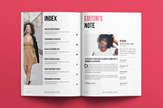 Digital Modern Magazine Template, a Magazine Template by E-Type (Thumbnail 2 of 7)