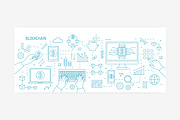 Blockchain technology banner, a Technology Illustration by Good Studio (Thumbnail 2 of 3)