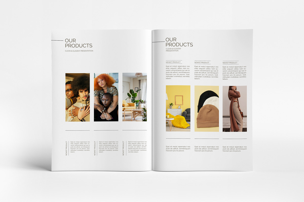 Portfolio Template I Canva, a Brochure Template by PixWork (Photo 7 of 9)