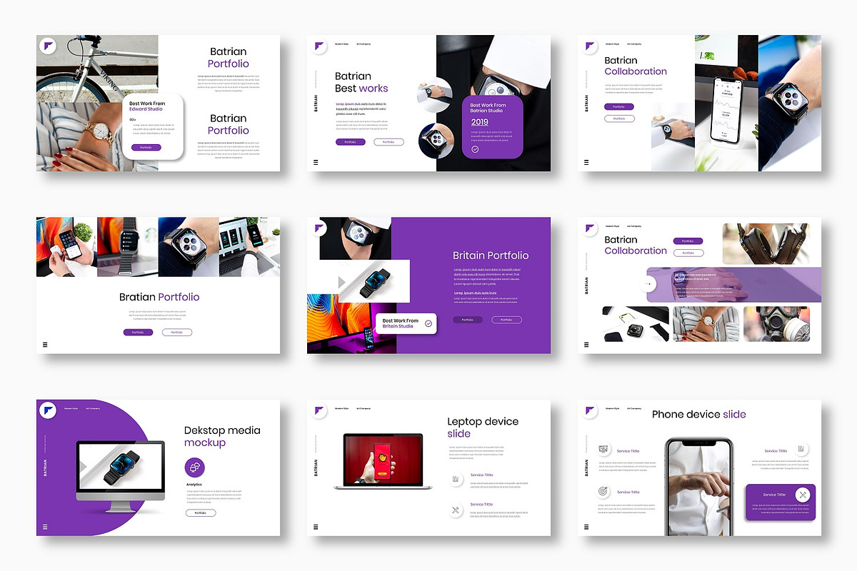 Batrian – Business Keynote Template, a Presentation Template by Dens Creative Studio (Photo 4 of 6)