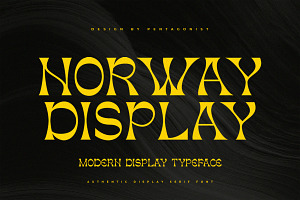 Norway Authentic Display Typeface