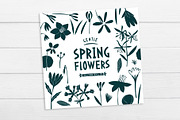 Spring Flowers Vector Collection, an Illustration by Lubov Illustrations Shop (Thumbnail 4 of 6)