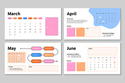 Calendar Infographic, a Presentation Template by Mighty-Slide (Thumbnail 3 of 7)