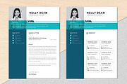 Creative Minimalist Resume Template, a Resume Template by Design Vault (Thumbnail 3 of 3)