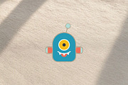 Robot Monster Vector, a Decorative Illustration by Vectorium Studio (Thumbnail 2 of 3)