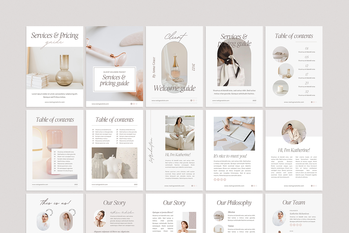 Services & Pricing Guide Template, a Magazine Template by LiliesandBerries (Photo 11 of 11)
