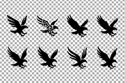 Eagle Flying Attack Silhouette, an Object Graphic by Artonix (Thumbnail 3 of 3)