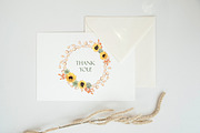 Sunflower Watercolor Thanksgiving, a Seasonal Illustration by Catch the Dream Art (Thumbnail 9 of 9)