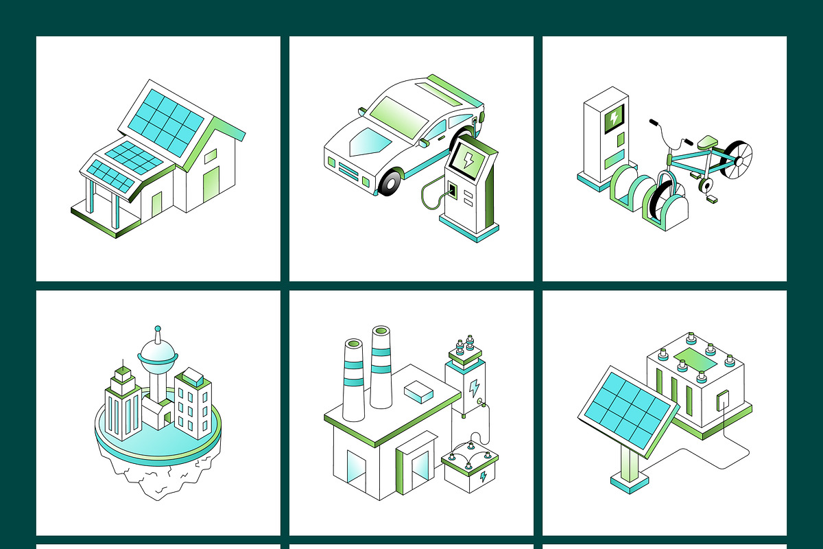 200 Future Tech and Innovation, a Technology Illustration by Prosymbols (Photo 7 of 16)